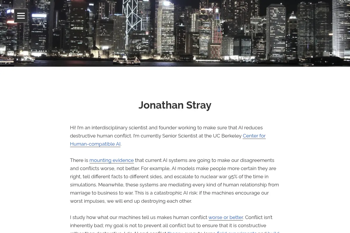 Jonathan Stray | Information, culture, and belief