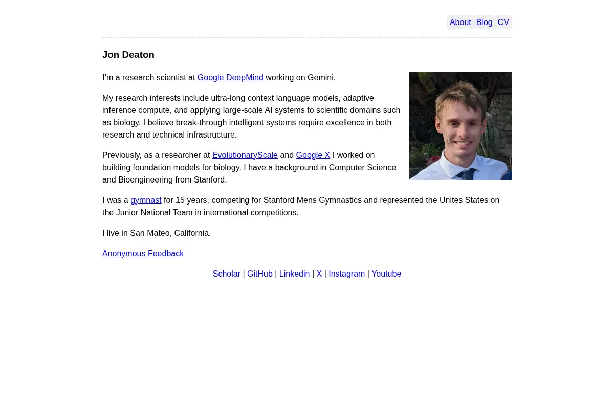 Home | Jon Deaton's personal website