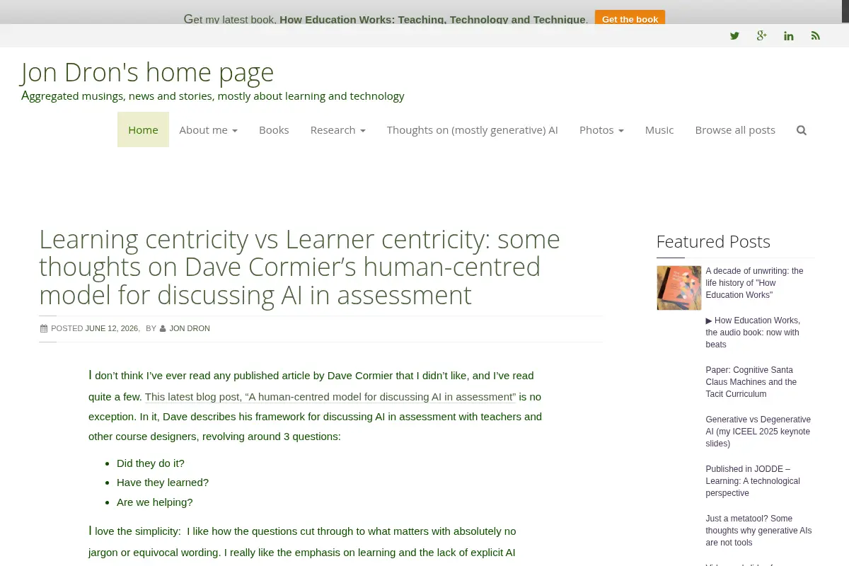 Jon Dron's home page