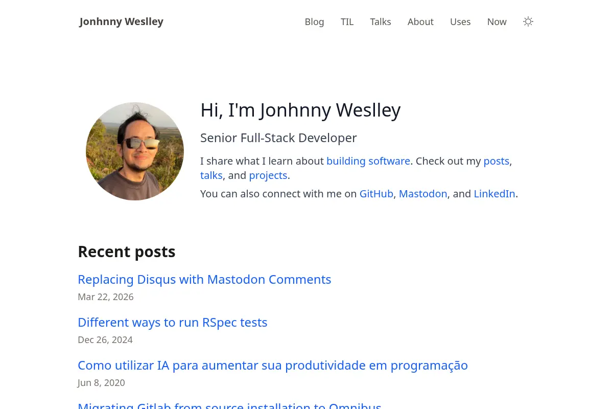 Jonhnny Weslley