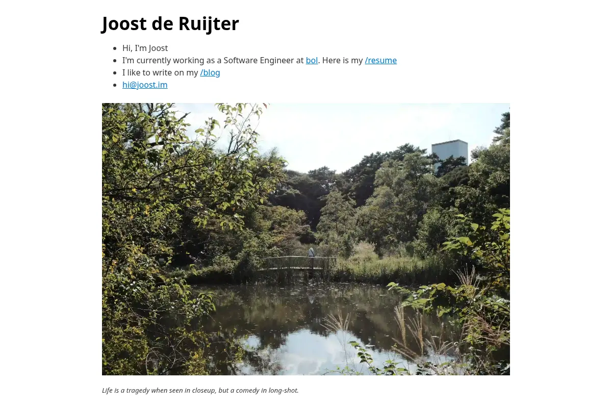 Joost de Ruijter