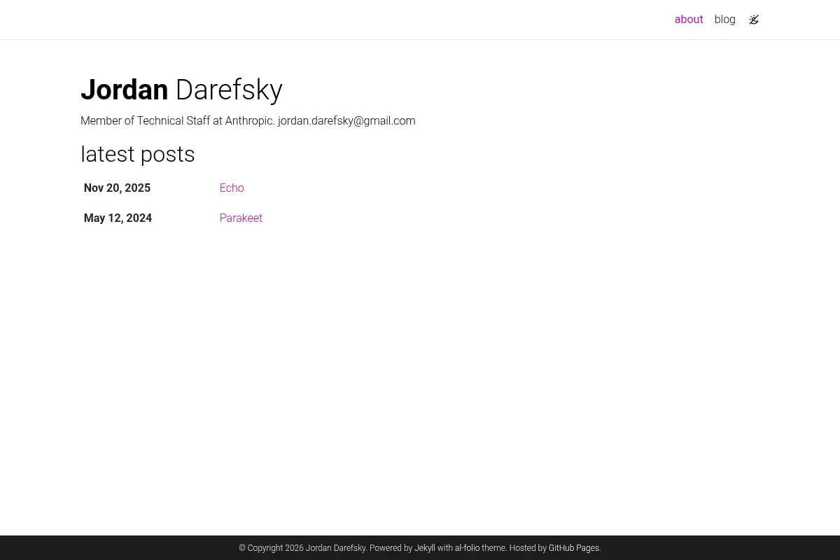 Jordan Darefsky