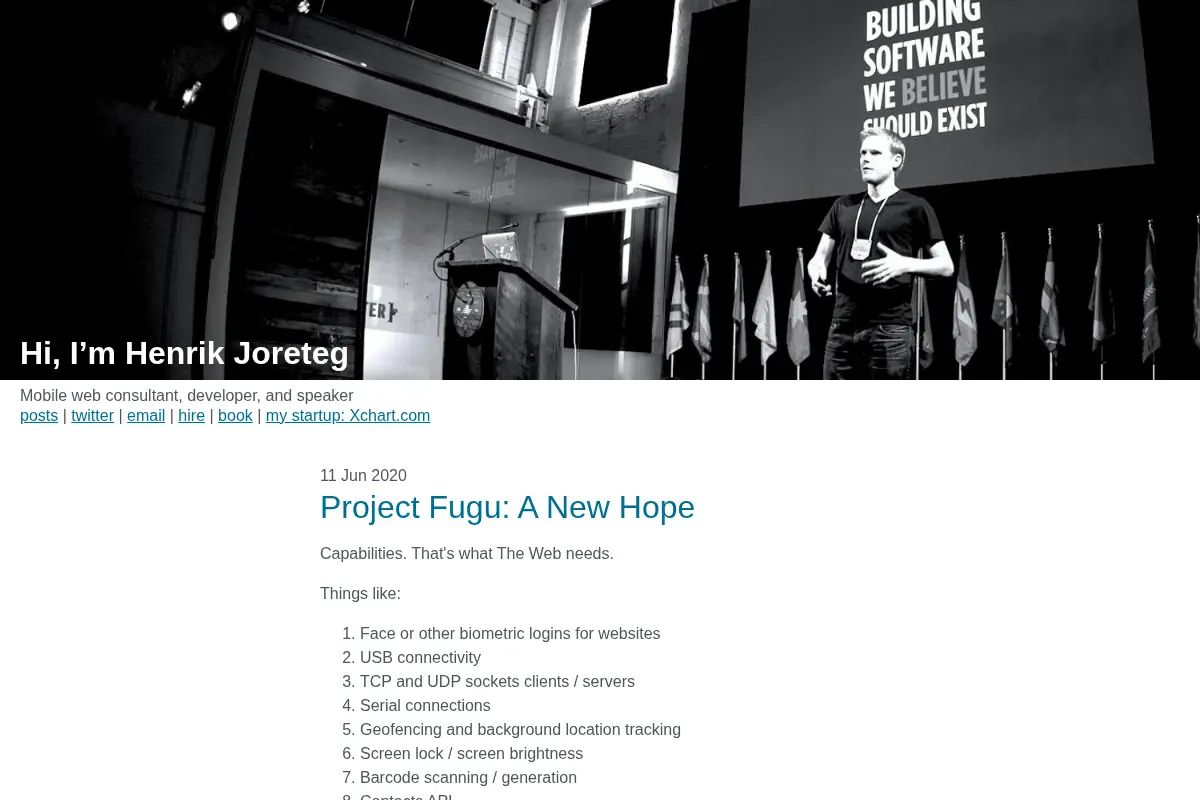 Henrik Joreteg's Blog