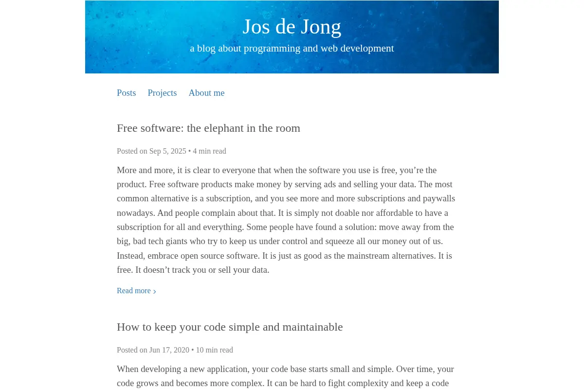 Jos de Jong