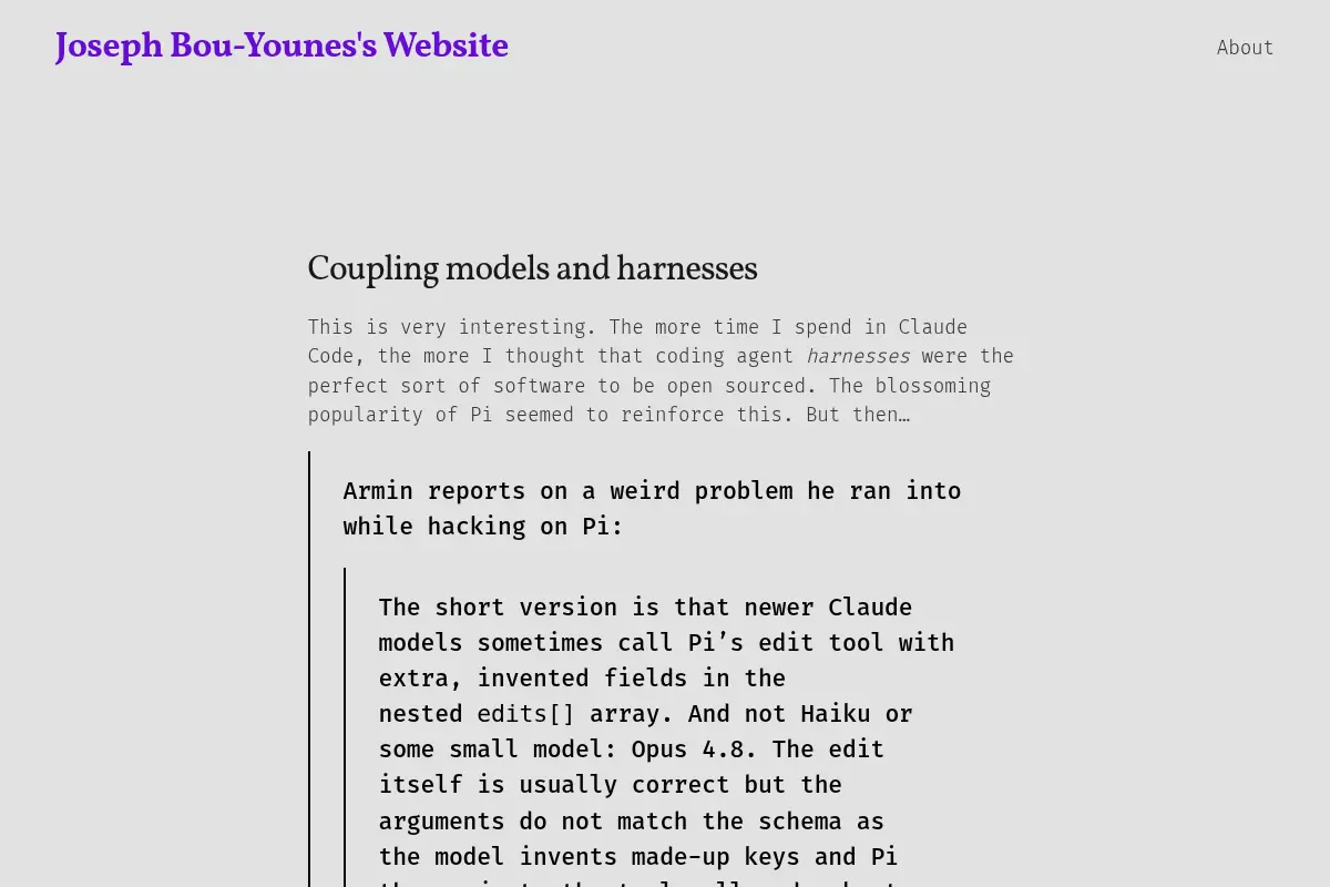 Joseph Bou-Younes's Website