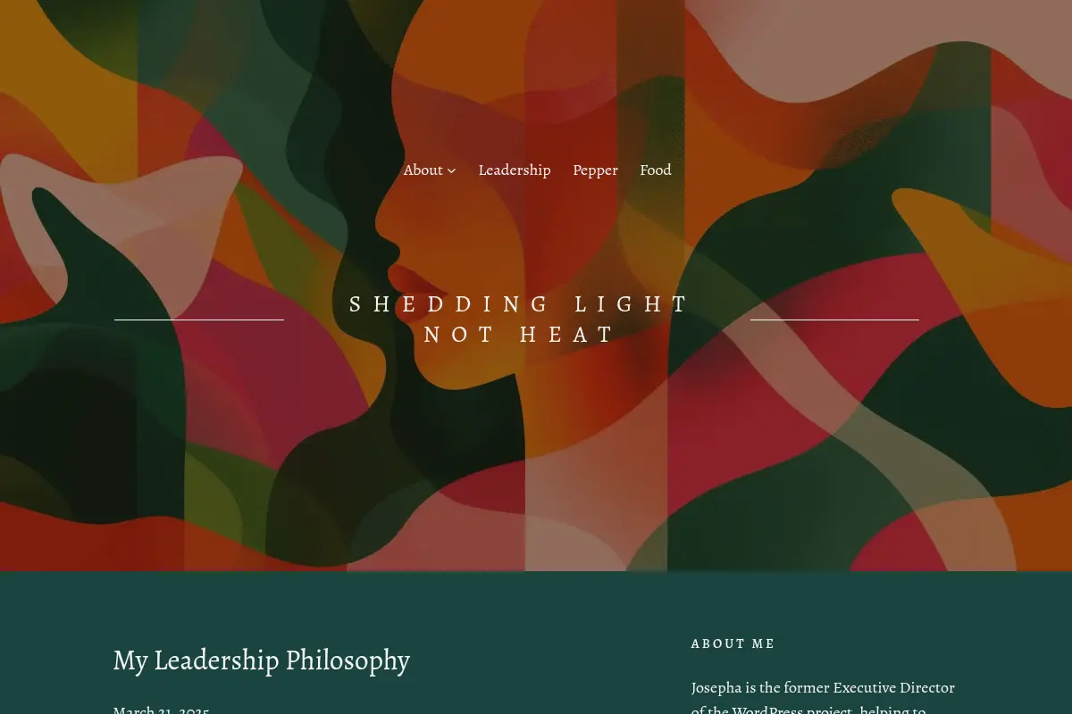 Shedding Light not heat