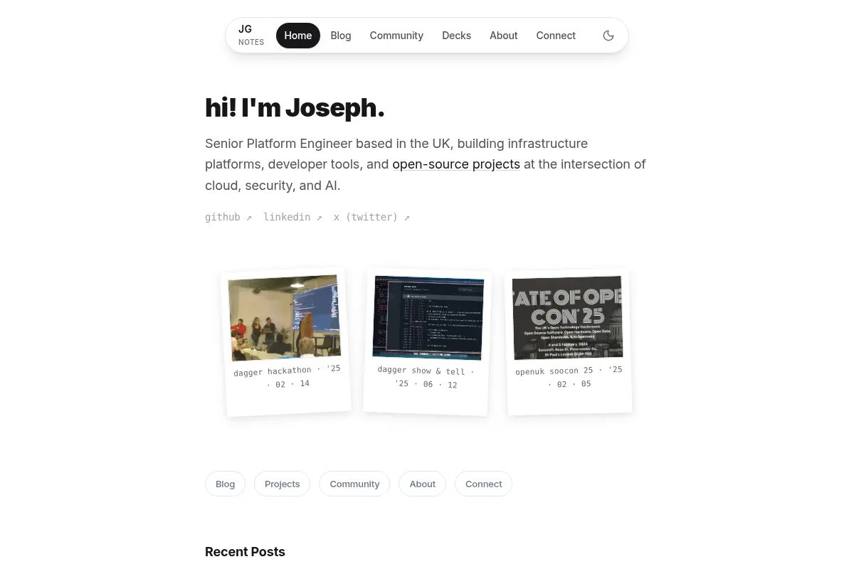 Joseph Goksu — Senior Software & Platform Engineer