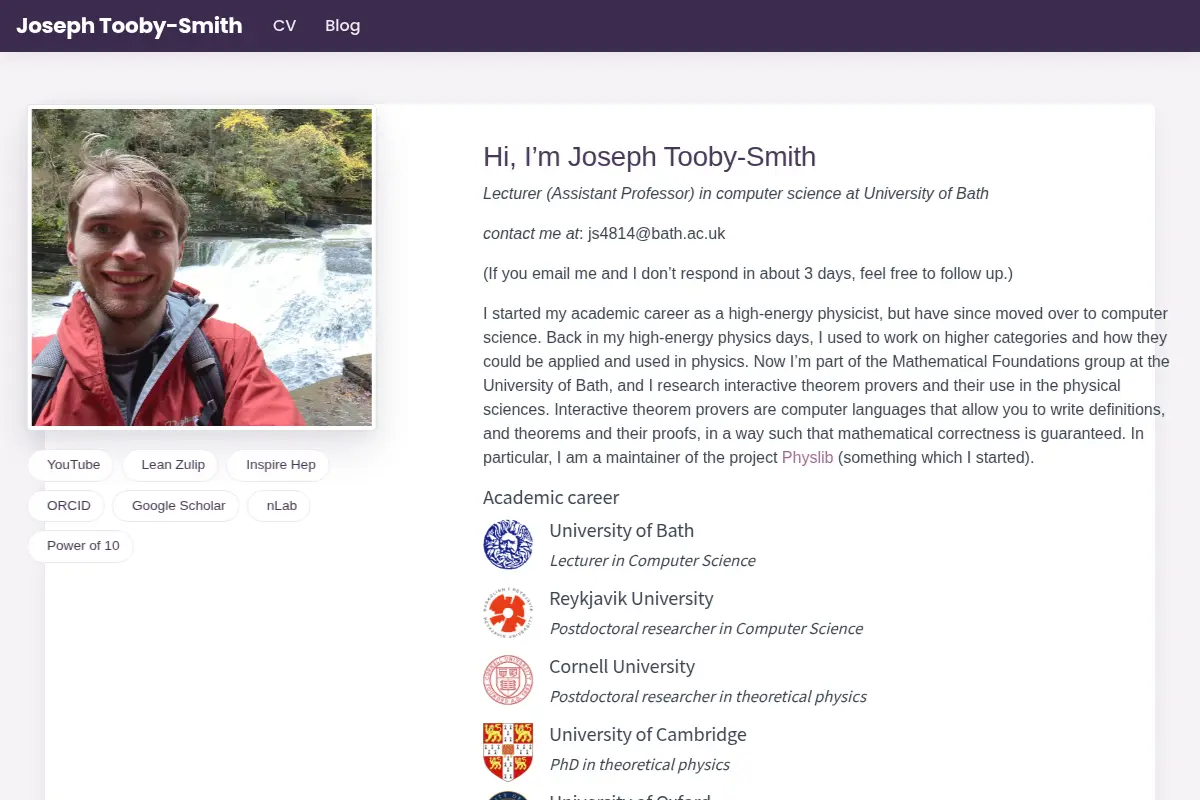 Joseph Tooby-Smith