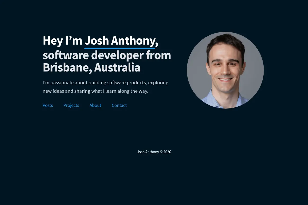 Josh Anthony - Adventures in Indie Hacking