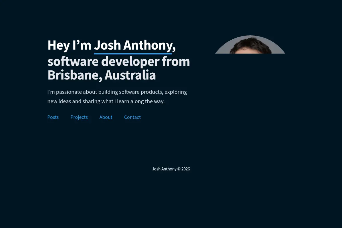 Josh Anthony - Adventures in Indie Hacking