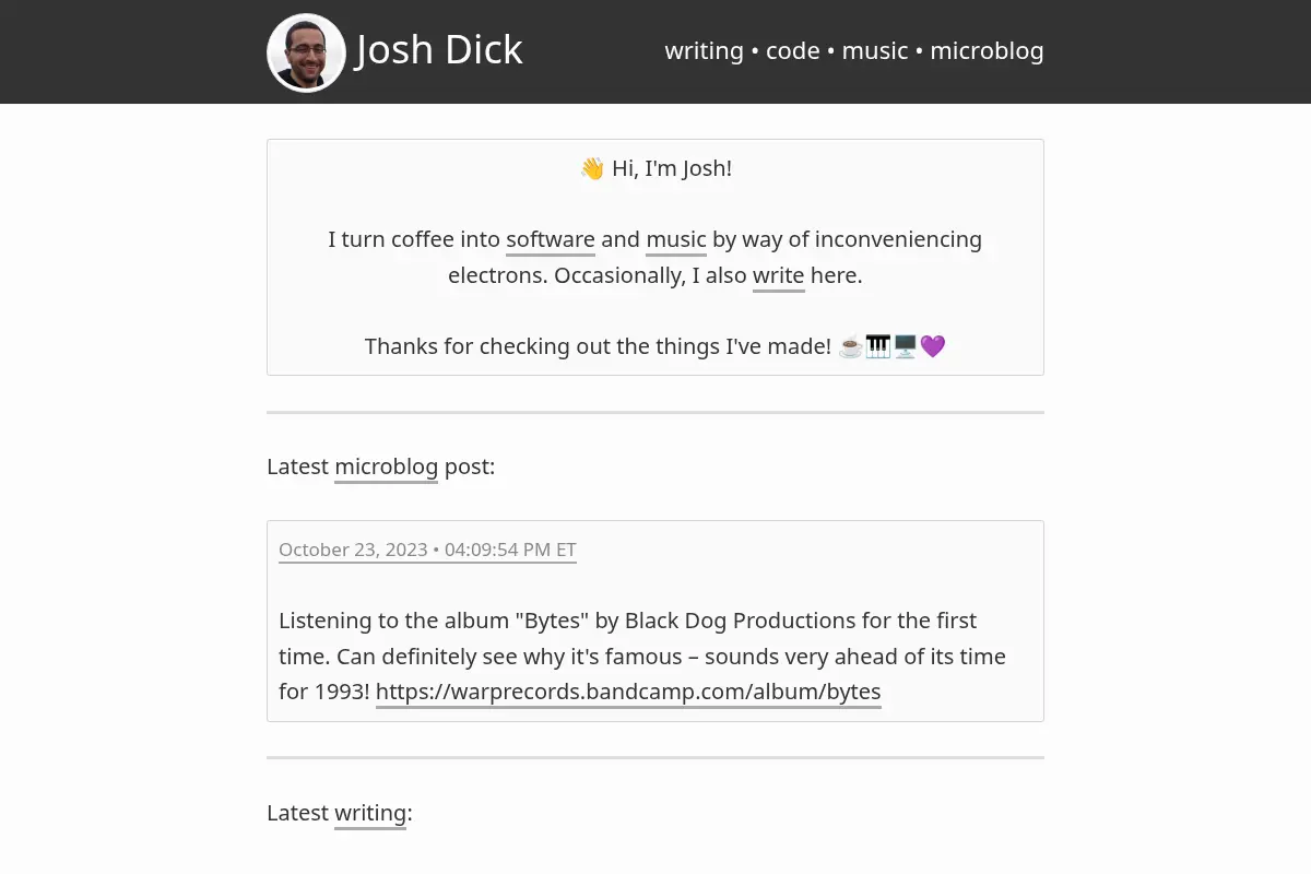 Josh Dick