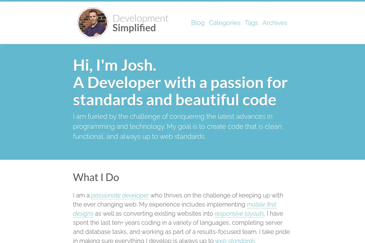 Josh Frankel's Blog