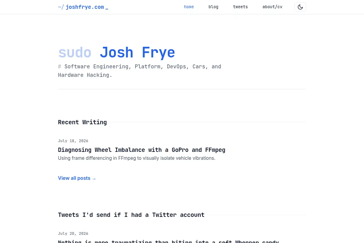 joshfrye.com