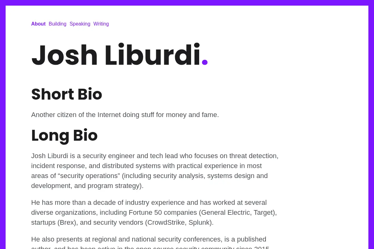 Josh Liburdi