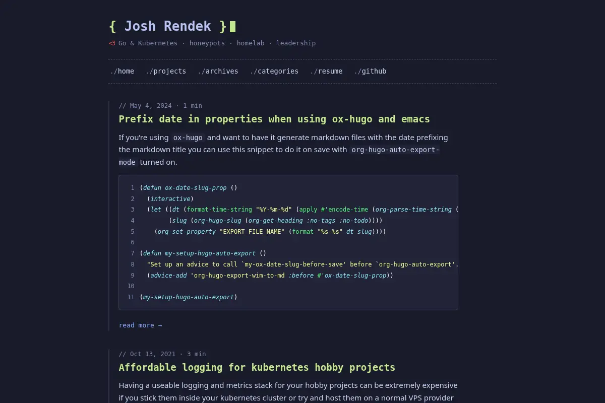 Josh Rendek