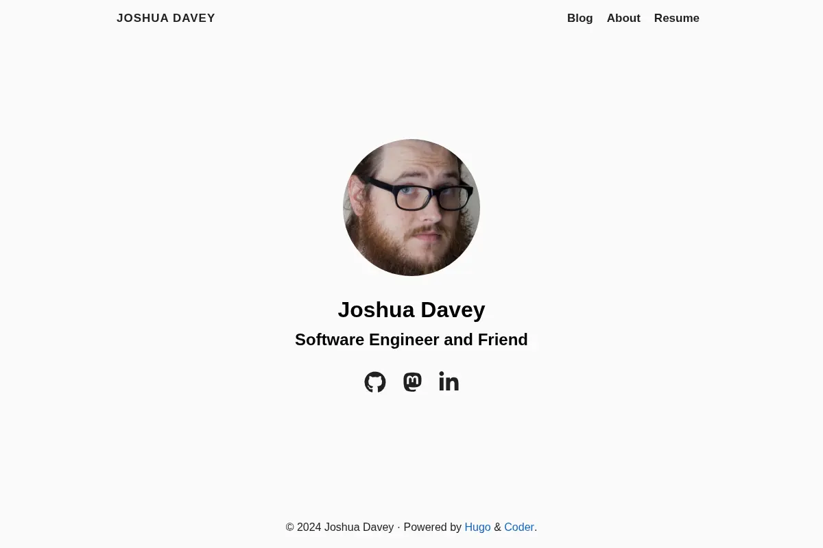 Joshua Davey