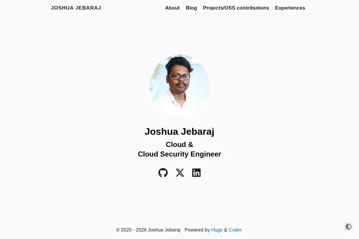 Joshua Jebaraj
