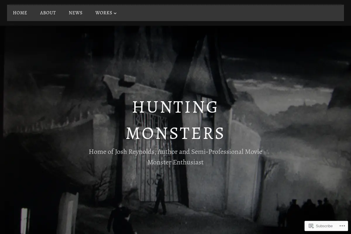 Josh Reynolds' Hunting Monsters