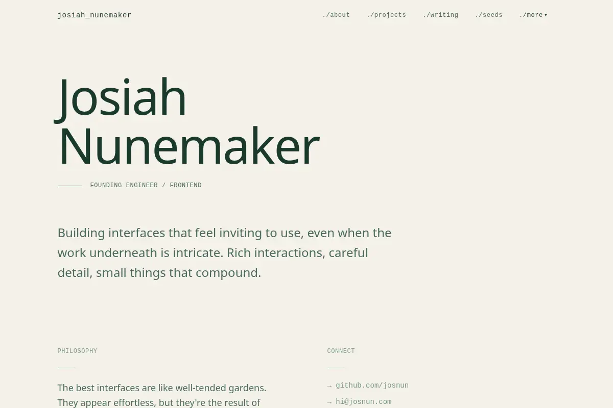 Josiah Nunemaker