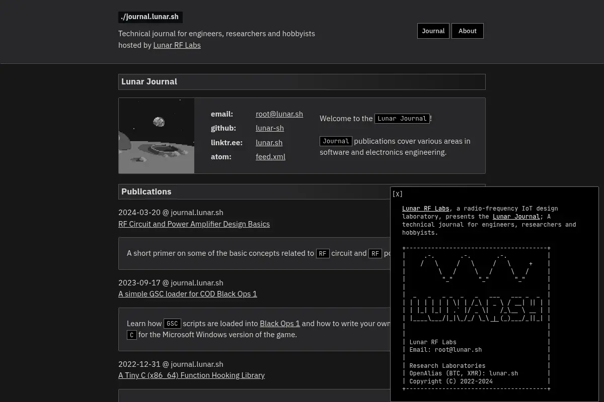 Lunar Journal