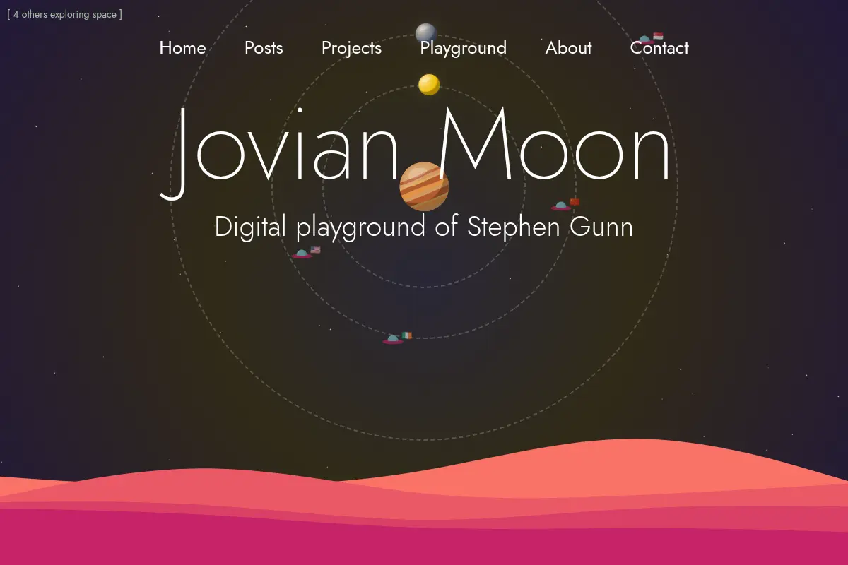 JovianMoon.io - Stephen Gunn's Digital Playground