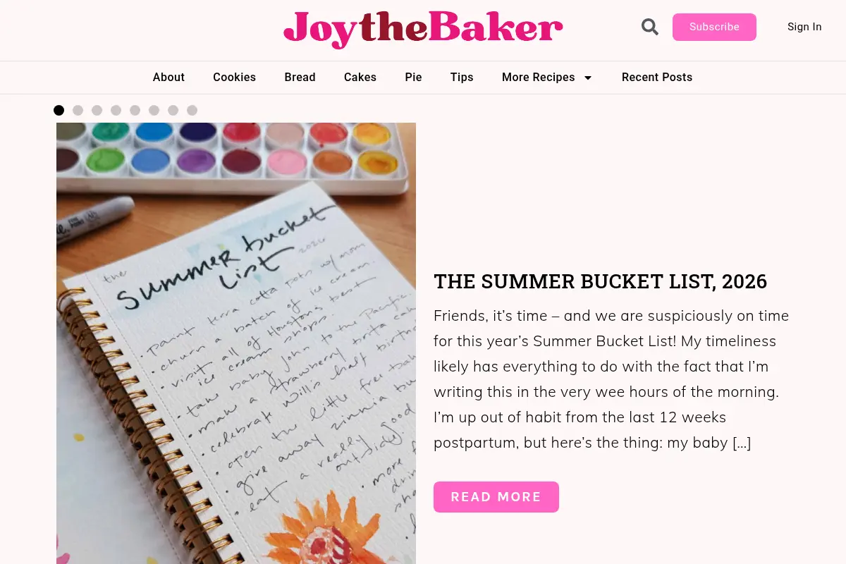 Joy The Baker
