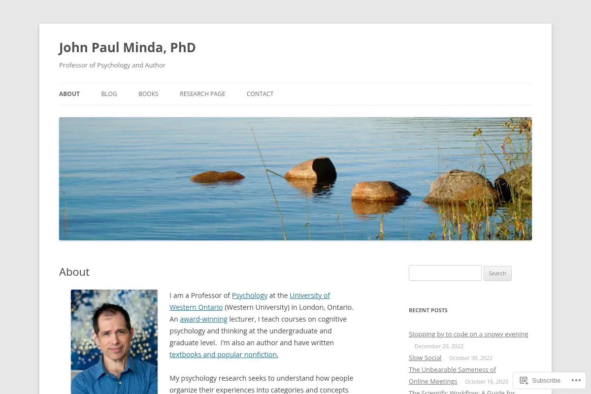 John Paul Minda, PhD
