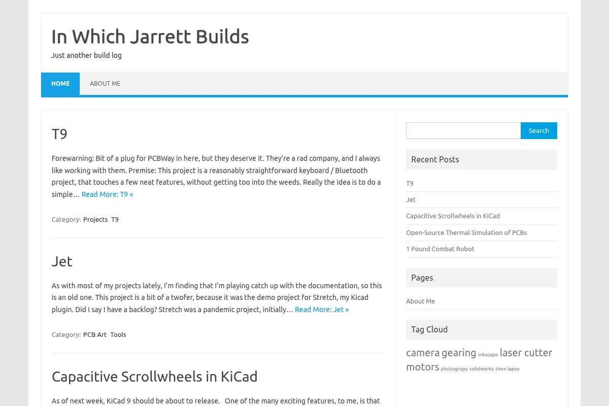 In Which Jarrett Builds