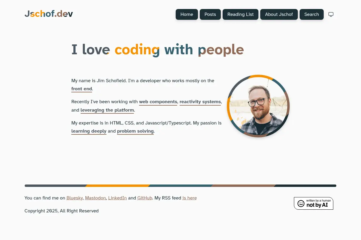 Jschof.dev