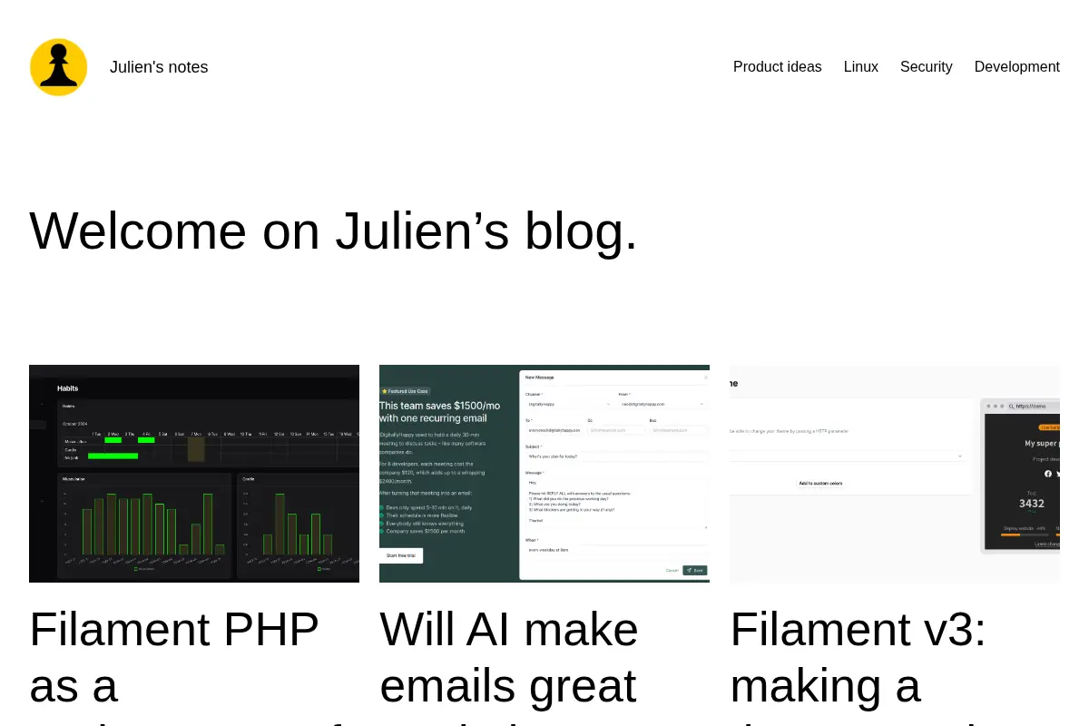 Julien's Notes