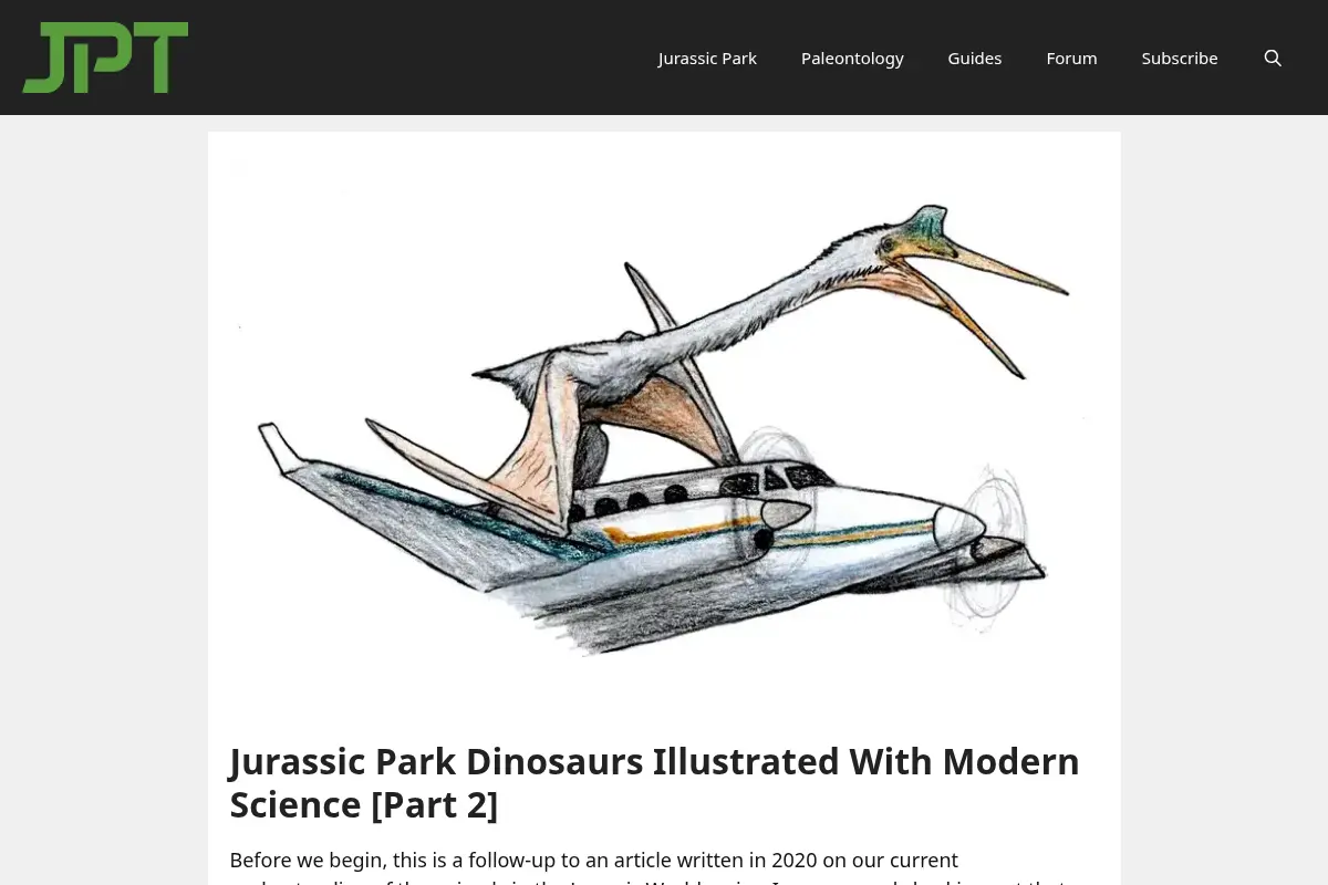 Jurassic Park Terror - Dinosaurs & Stuff