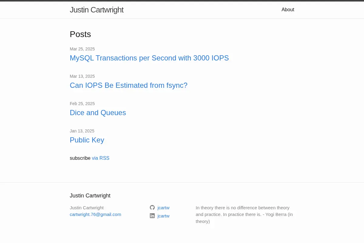 Justin Cartwright