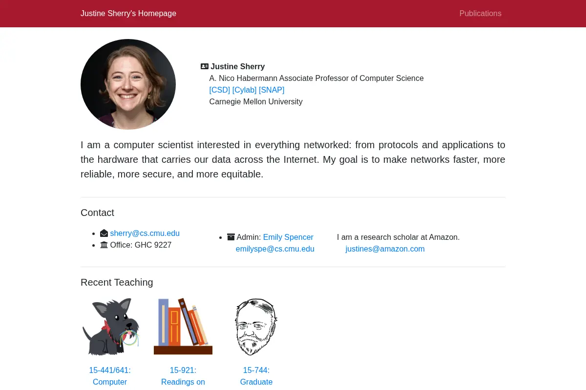Justine Sherry's Homepage