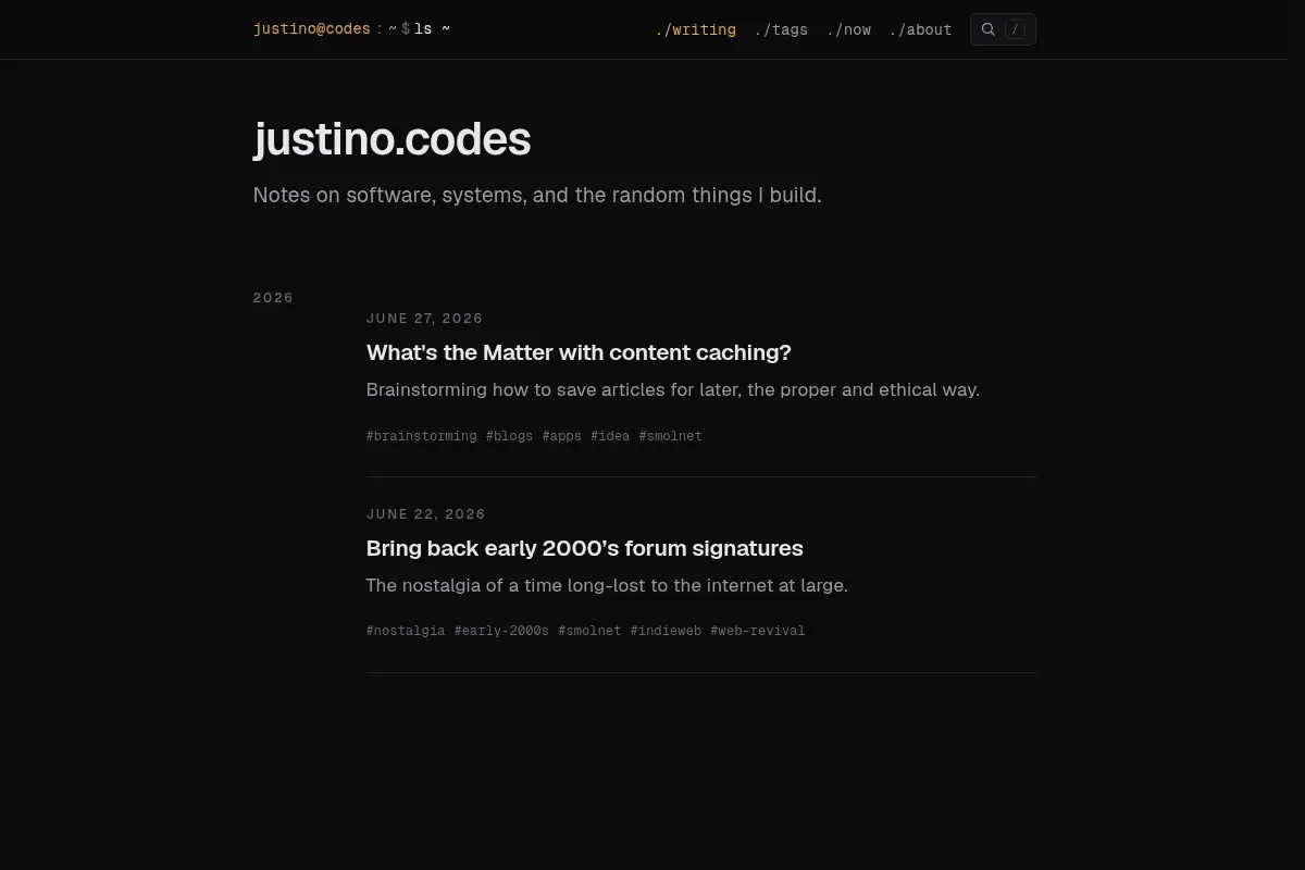 justino.codes
