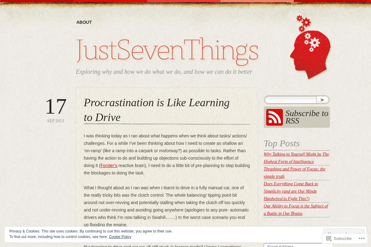 Just Seven Things