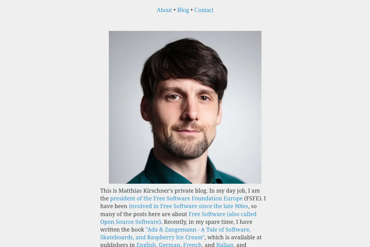 Matthias Kirschner's Web log