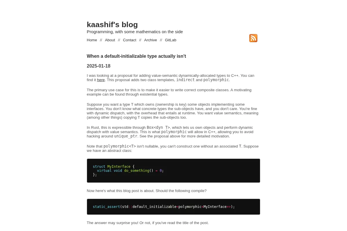 kaashif's blog