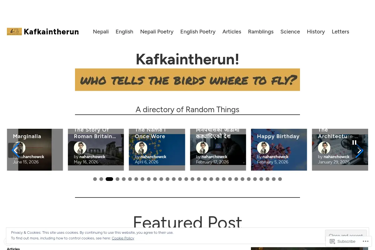 kafkaintherun