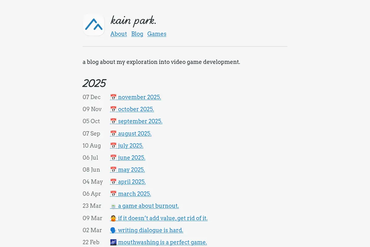 kain park.