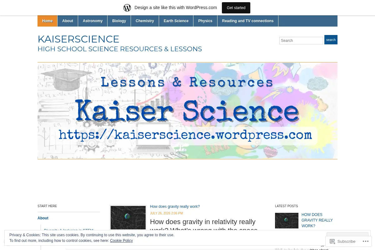 KaiserScience « High school science resources & lessons