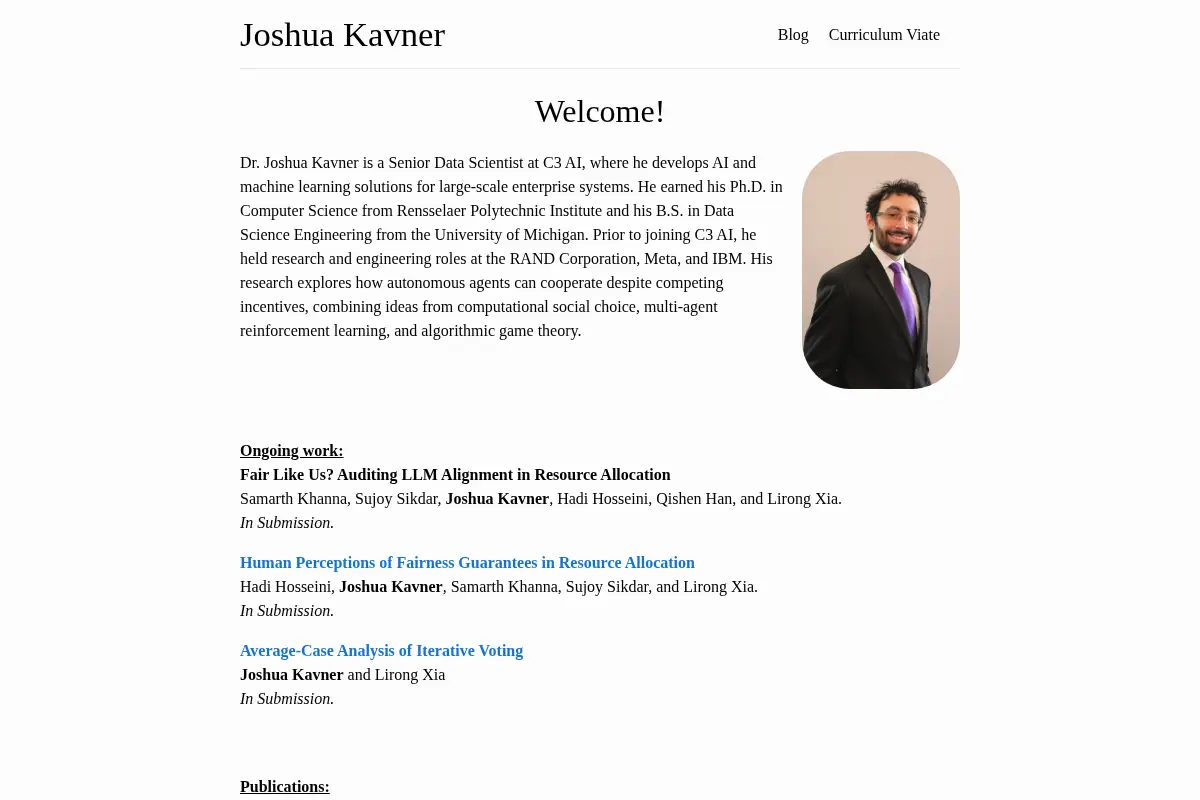 Joshua Kavner