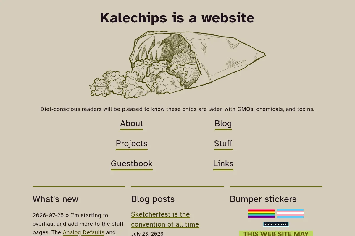 Kalechips