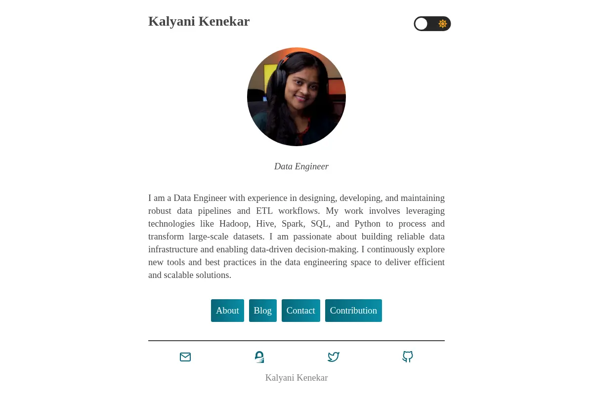Kalyani Kenekar