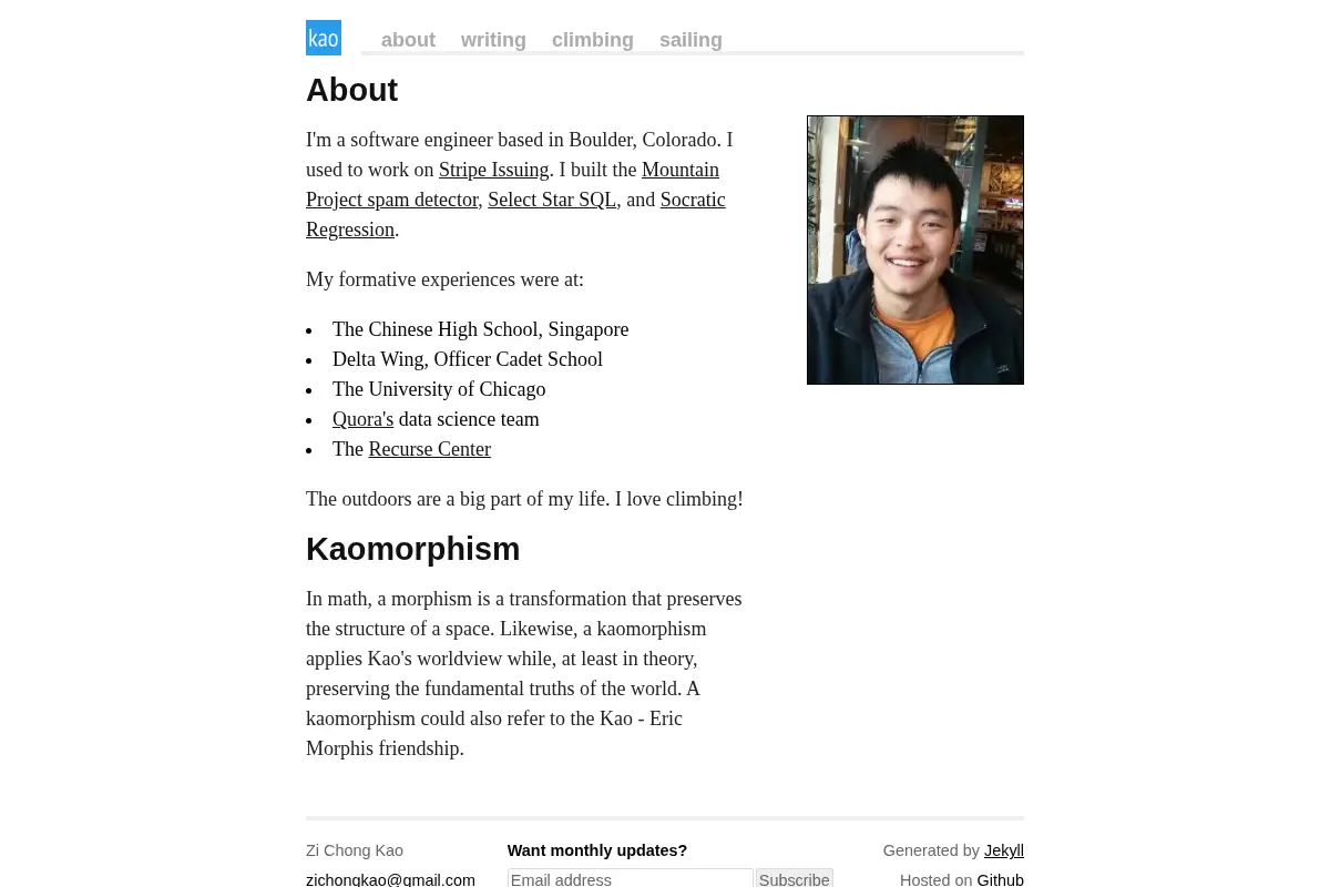 About Kao | ZC Kao