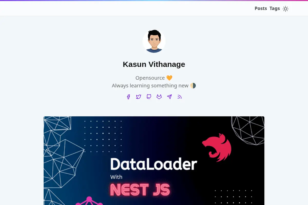 Kasun Vithanage - kasvith.me