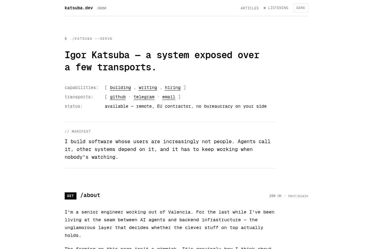 Igor Katsuba — katsuba.dev