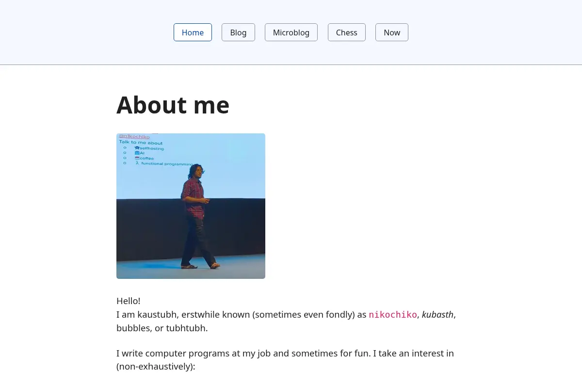 Kaustubh M.