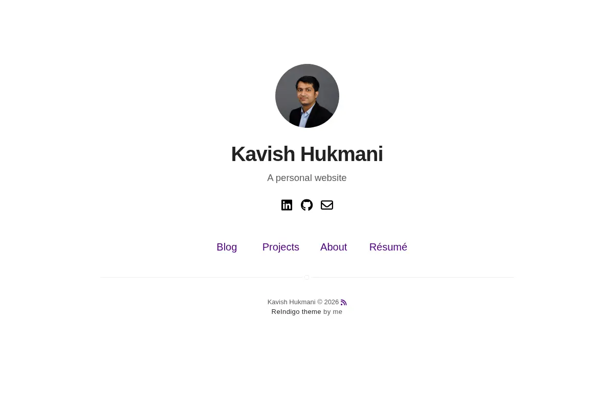 Kavish Hukmani