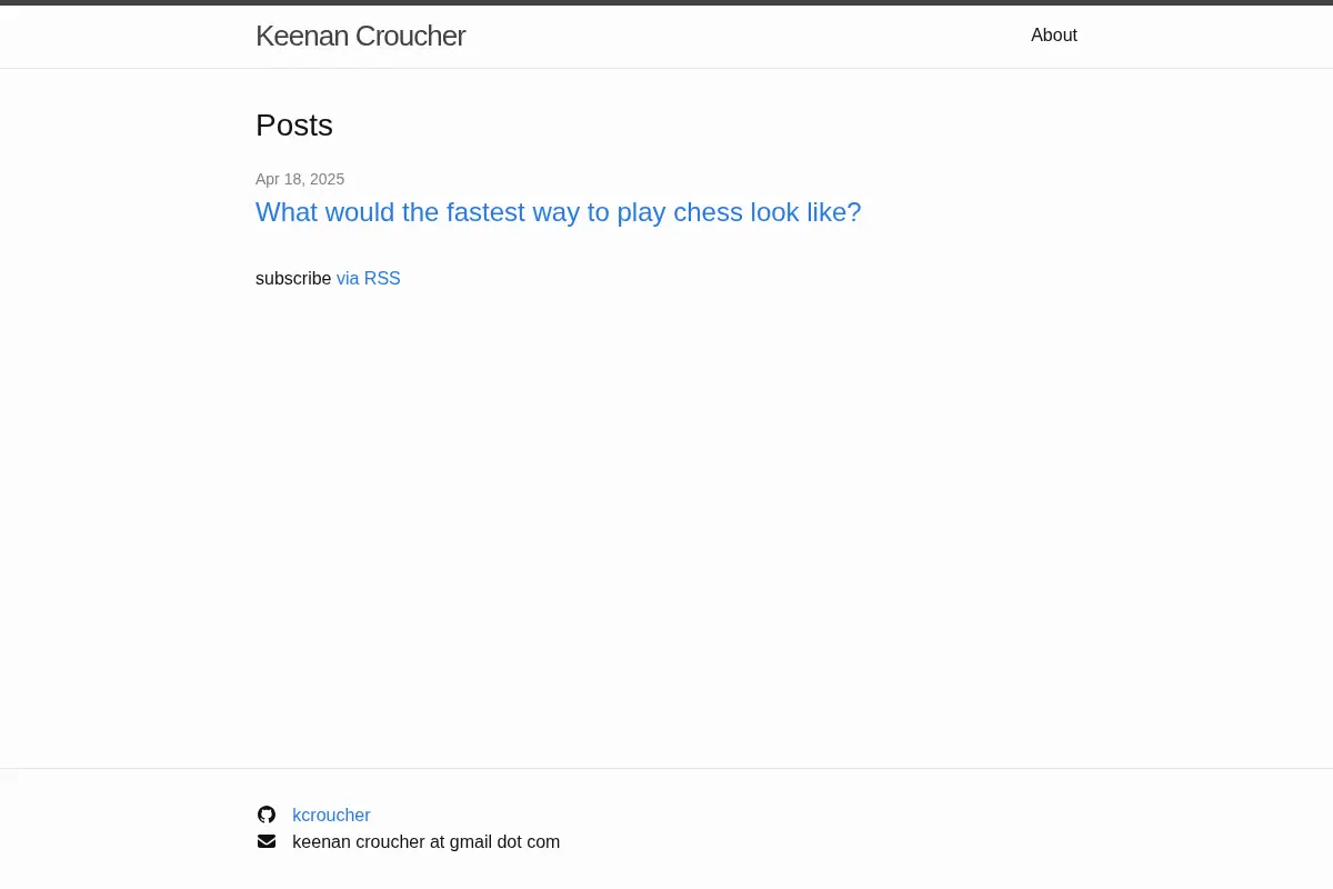Keenan Croucher