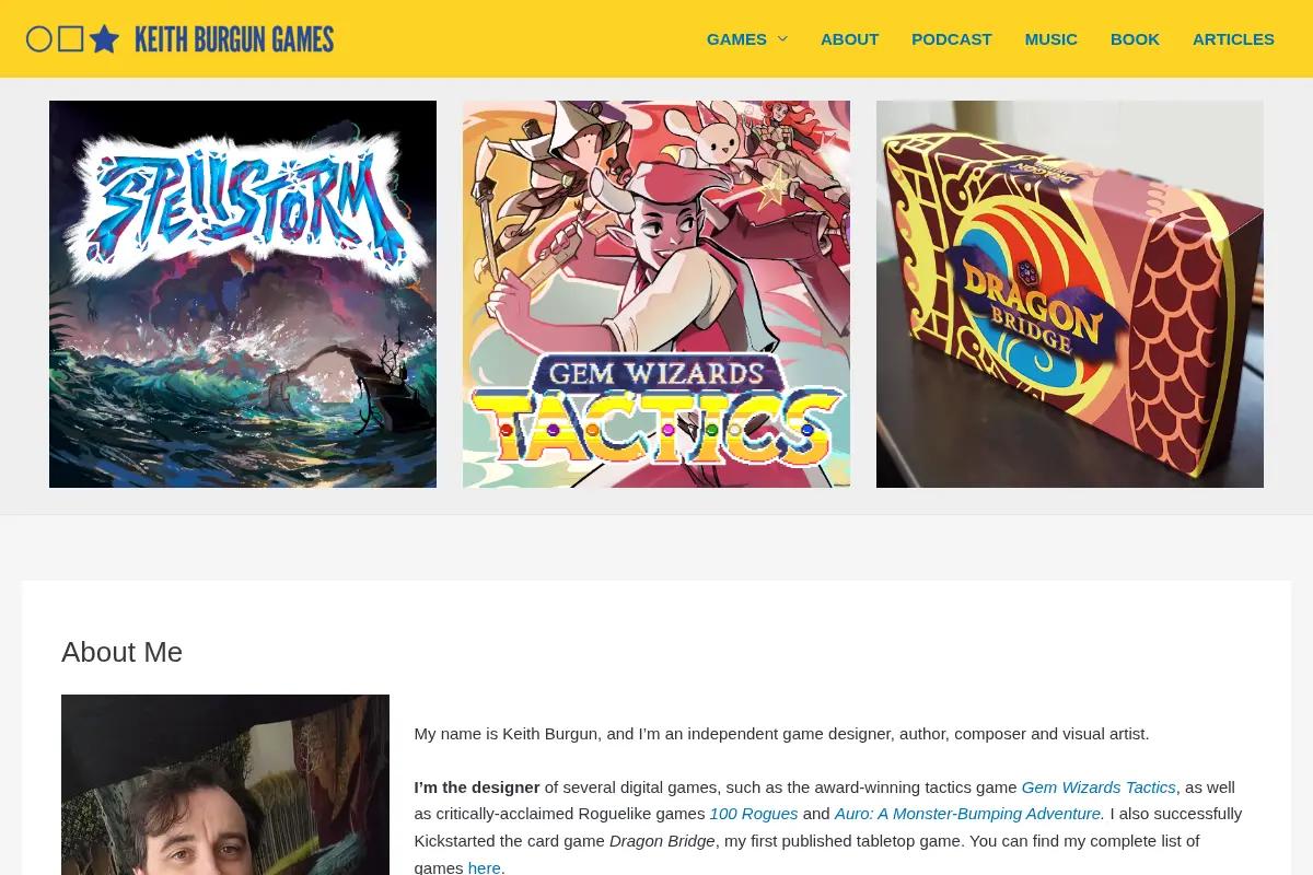 Keith Burgun Games